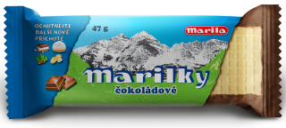 Marilky čokoládové 47g RETRO obvodově máčená cena za kartonové balení