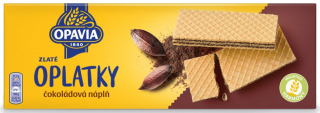Opavia Zlaté oplatky ČOKOLÁDOVÉ 146 g