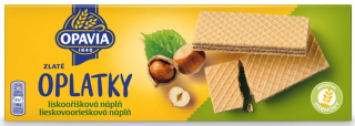 Opavia Zlaté oplatky OŘÍŠKOVÉ 146g