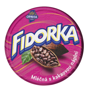 Opavia Fidorka mléčná s kakaem 30g cena za kartonové balení