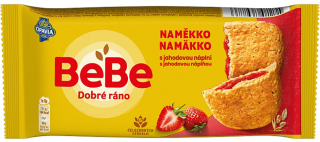 Opavia Bebe Dobré ráno NaMěkko PLNĚNé Jahoda 50g cena za kartonové balení
