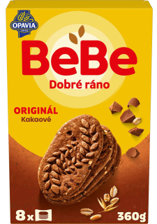 Opavia Bebe Dobré ráno Kakao 360g cena za kartonové balení