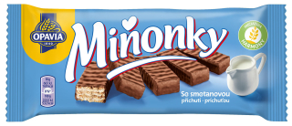Miňonky SMETANOVÉ 50g cena za kartonové balení