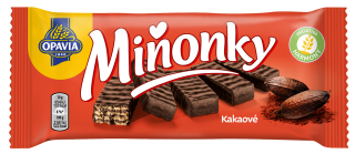 Miňonky KAKAOVÉ 50g cena za kartonové balení
