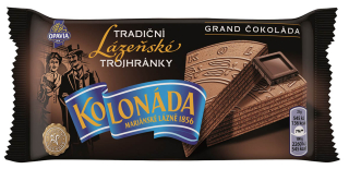 Kolonáda Trojhránky láz. oplatky Grand čokoládové 50g cena za kartonové balení