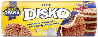 Opavia Disko kakaové s mléčnou náplní 169g