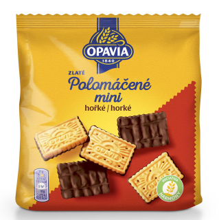 Opavia Zlaté Polomáčené mini hořké 145g
