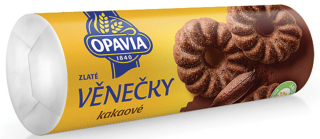 Opavia Zlaté Věnečky 150 g KAKAOVÉ