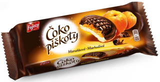 Figaro Čokopiškoty Meruňka 147g