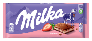 Milka 100g JAHODA