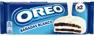 Oreo máčené v bílé čokoládě 41g exp 6/2026 cena za kartonové balení