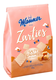 Manner Zarties Salty Caramel 200g cena za kartonové balení