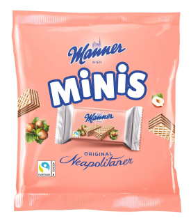 Manner Neapolitaner Minis 10*15g Sáček cena za kartonové balení