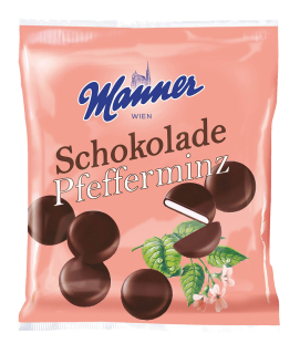 Manner Pfefferminz 150g cena za kartonové balení