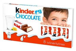 Kinder CHOCOLATE 100g T8 cena za kartonové balení