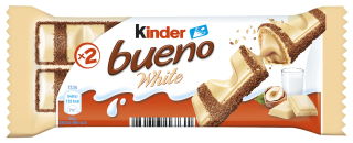 Kinder Bueno WHITE 39g cena za kartonové balení