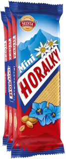 Sedita Horalky Oplatky arašídové mini 3x27g cena za kartonové balení