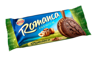 Sedita Romanca Premium Sušenka s lískooříškovou náplní 38g cena za kartonové balení