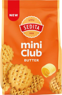 Sedita Rodinné Club Mini Sušenky máslové 160g cena za kartonové balení
