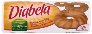 DIABETA věnečky vaječné 100g DIAT cena za kartonové balení