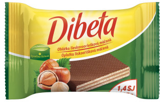 Dibeta Oříšek 25g cena za kartonové balení