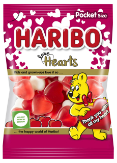 Haribo Love-Hearts 80g