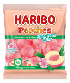 Haribo White Peach Coconut 175g