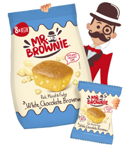 Mr.Brownie BÍLÁ čokoláda 200g