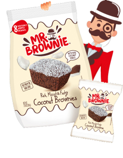 Mr. Brownie Kokos 200g
