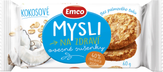 Emco Mysli Sušenky Kokosové 60g