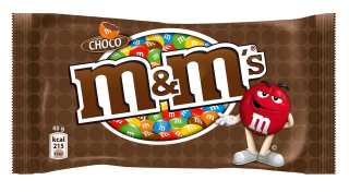 M&M's čokoládové 45g cena za kartonové balení