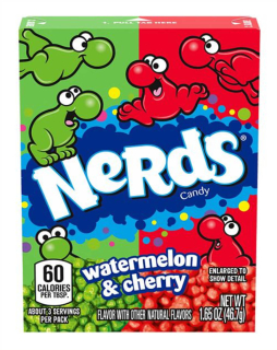 Nerds MALÉ Melon Cherry 47g