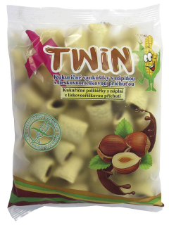 Twin Kukuřičné polštářky Oříšek 140g