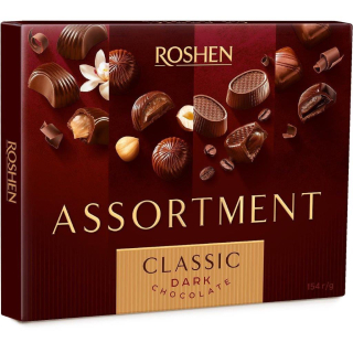 Roshen Classic 154g Dark Chocolat dezert