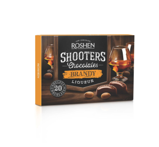 Roshen Shooters BRANDY Liquor 150g