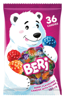 Roshen Beri 180g cena za kartonové balení