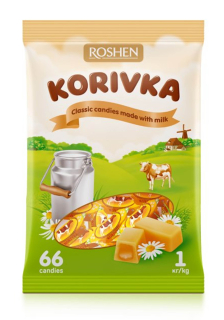 Roshen *1kg* Korivka ml. karamelky