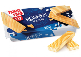 Roshen wafers Milk (Mega Pack) 216g