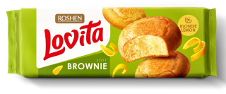 Roshen Lovita Soft Brownie with Lemon 152g