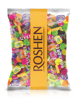 Roshen Yummi´s chewy toffee with fruit flavours 1kg
