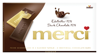 Merci tablets Hořká 72% 100g