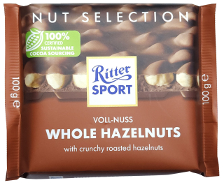 Ritter Sport MILK Whole Hazelnut 100 g