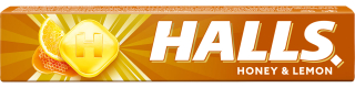 HALLS Honey Lemon 33,5g cena za kartonové balení