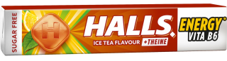 Halls s přích čern čaje s citr 32g cena za kartonové balení
