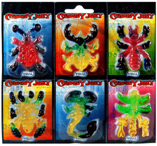 Vidal Creepy Jelly - želé 11g cena za kartonové balení