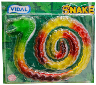Vidal Snake Jelly - želé 66g cena za kartonové balení