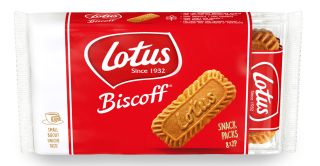 Lotus 124g sušenky cena za kartonové balení