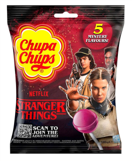 Chupa Chups Stranger Things 10 ks 120g cena za kartonové balení