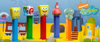 PEZ Figurky 1+2 17g Spongebob