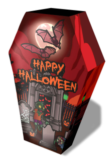 Happy Halloween Rakev ml. čoko 62,5g cena za kartonové balení